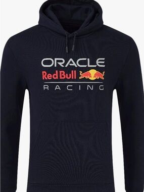 Authentic Red Bull Racing Formula 1 Essential Hoodie - Blue (Unisex, US-M)
